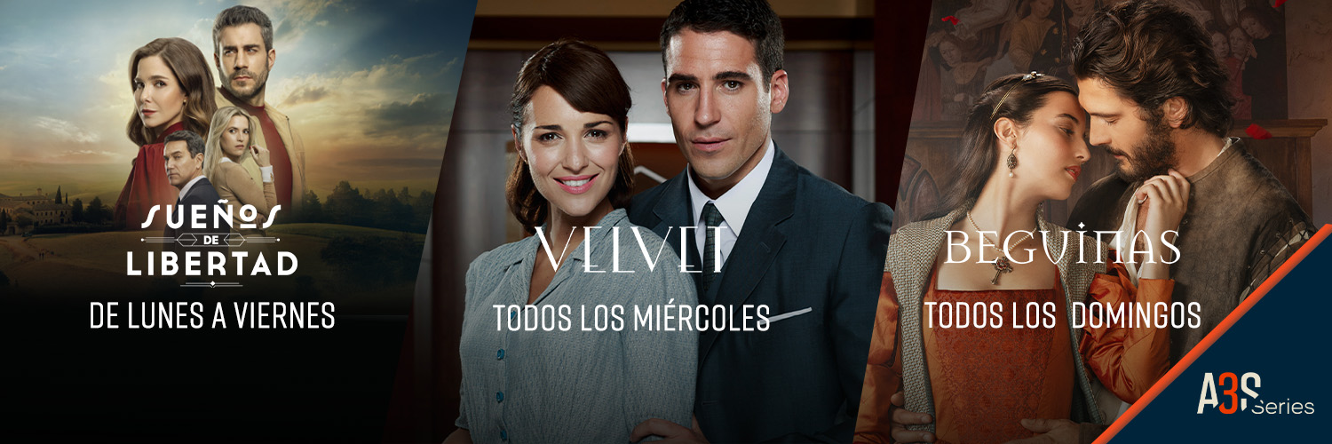 Atreseries Internacional banner