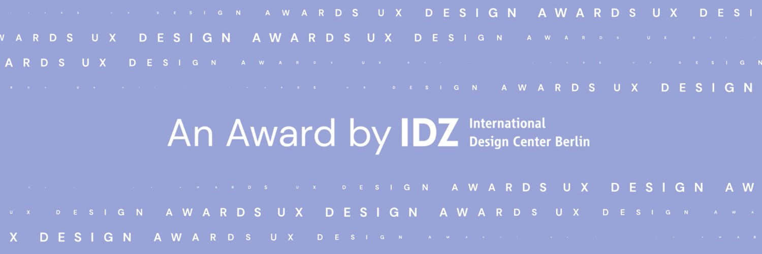 UX Design Awards banner