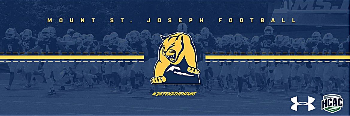 Mount St. Joseph Football's banner