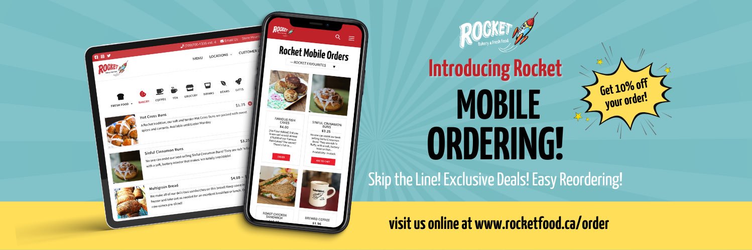 Rocket Bakery 🚀 banner