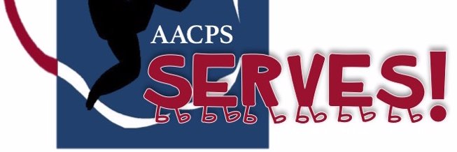 AACPS Serves! banner
