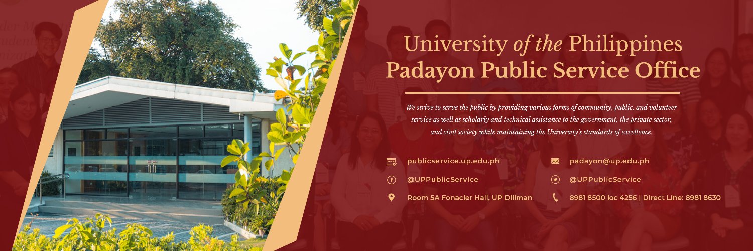 UP Public Service #KaagapayUP banner