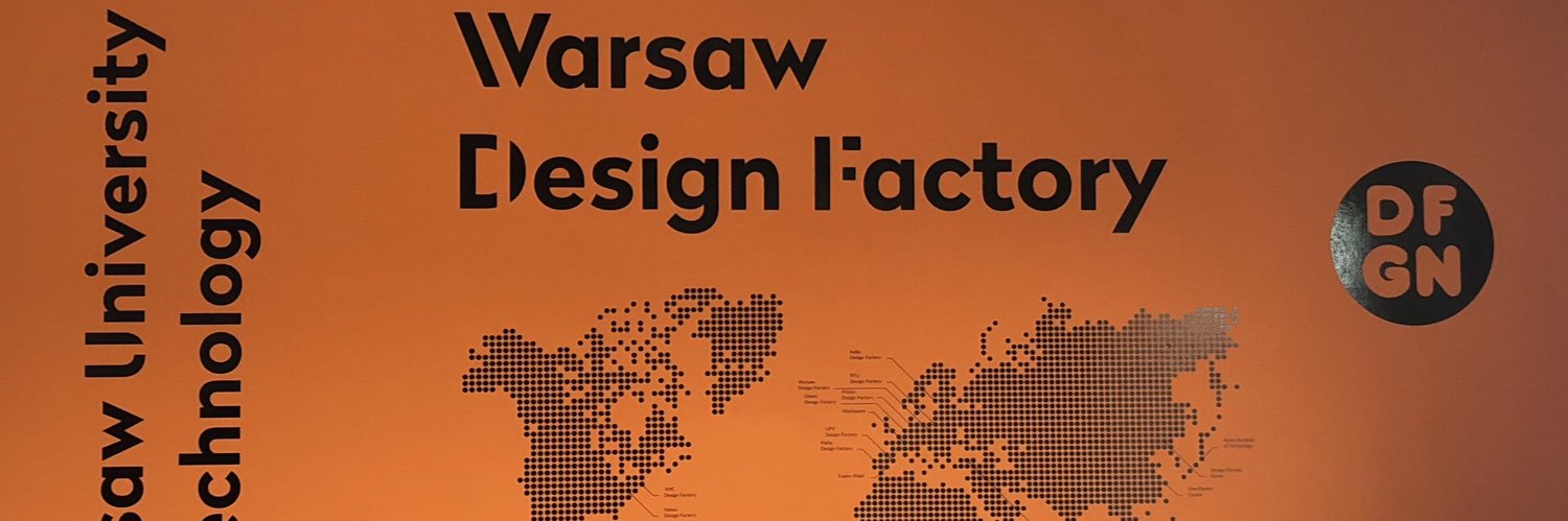 Warsaw Design Factory WUT banner