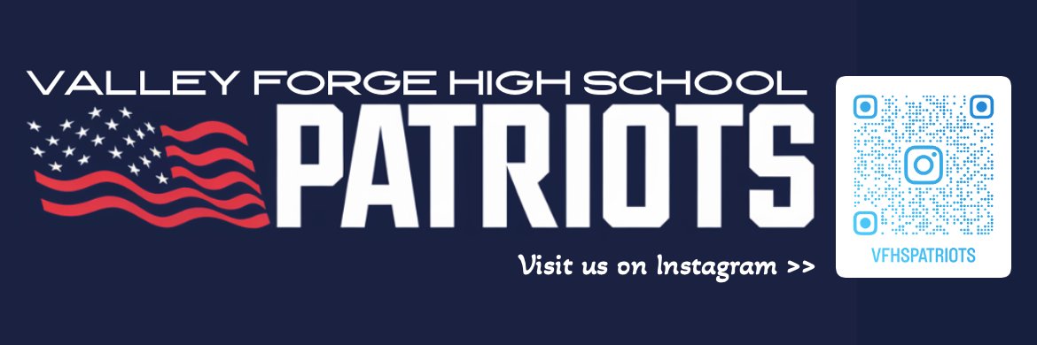 Valley Forge HS banner