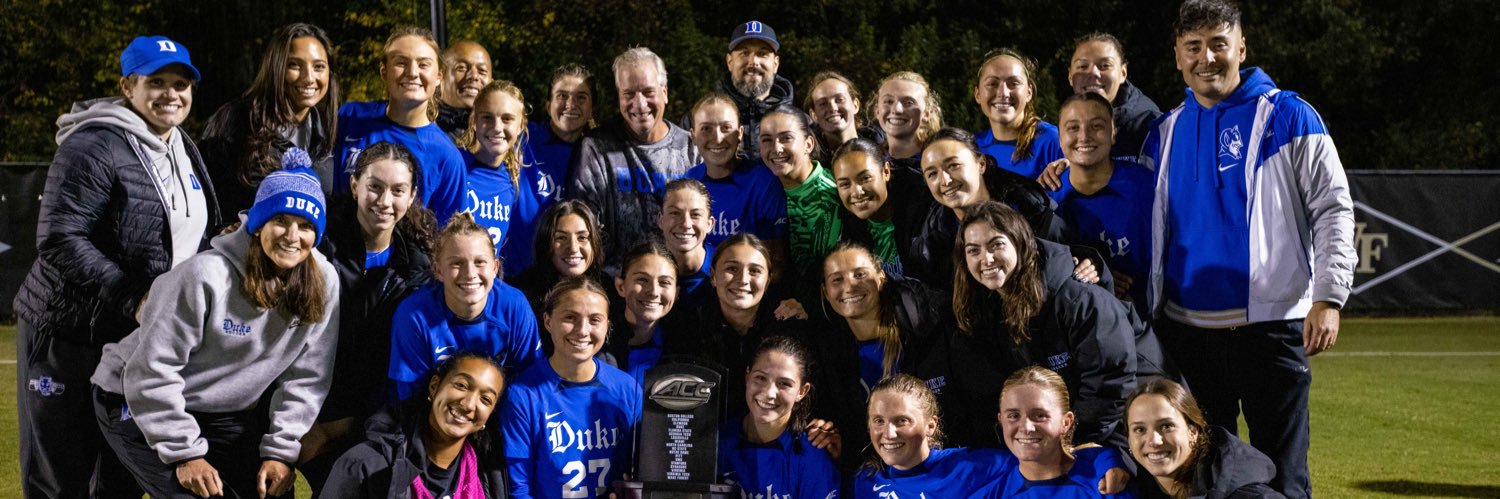 Duke Women's Soccer's banner