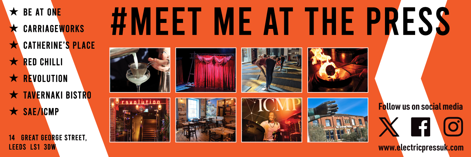 The Electric Press banner