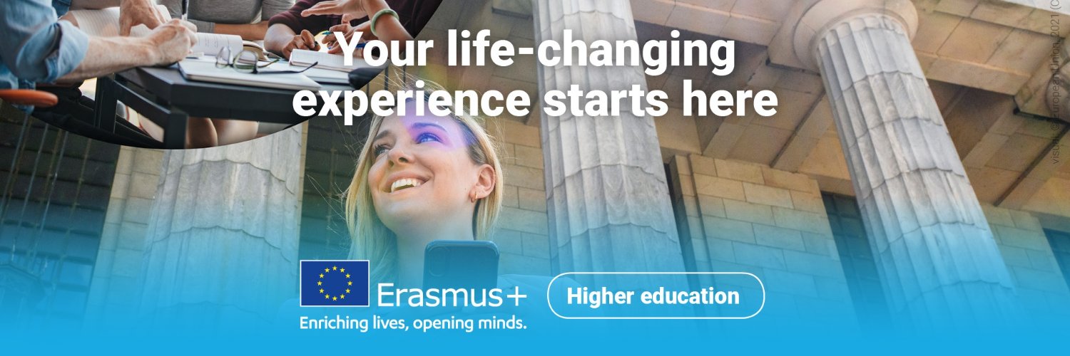 Erasmus+ Ireland banner