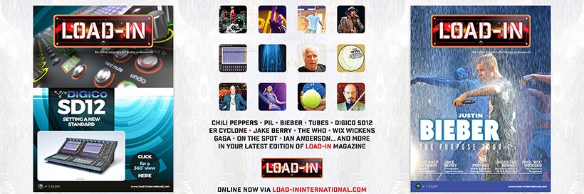 Load-in Magazine banner