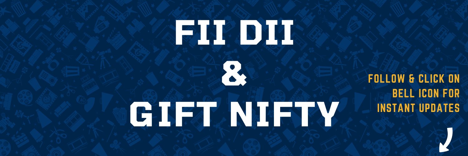 FII DII & GIFT NIFTY banner
