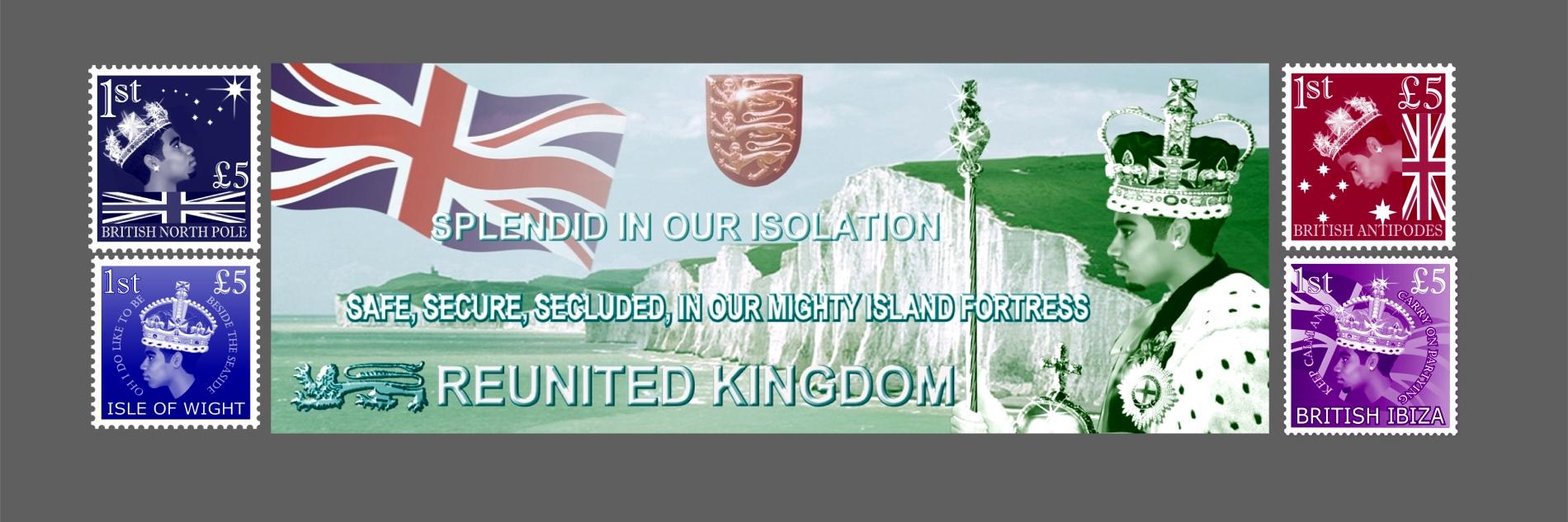Happy Sunny Britain 🍽️🍺🍾🇬🇧💕🇫🇷 banner