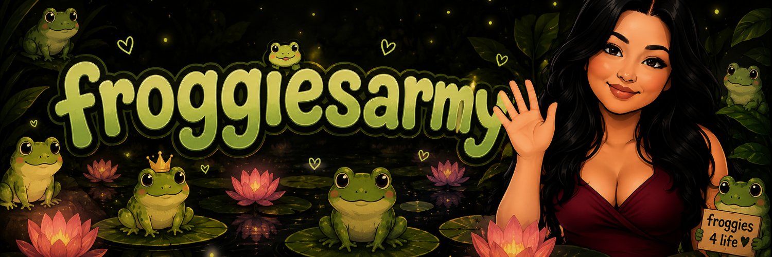 Froggiesarmy's profile banner image