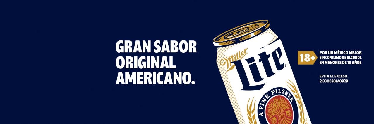 Miller Lite México banner
