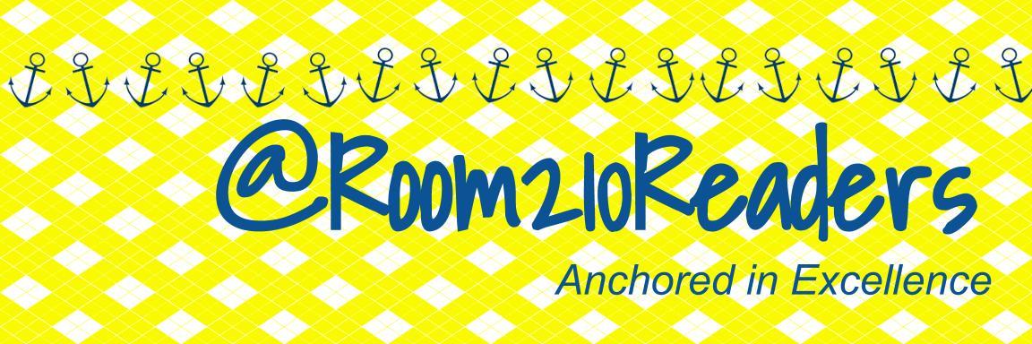 Room 210 Readers banner