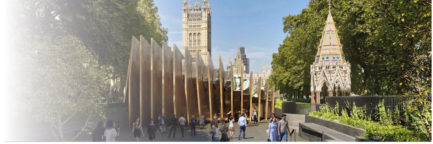 UK Holocaust Memorial banner