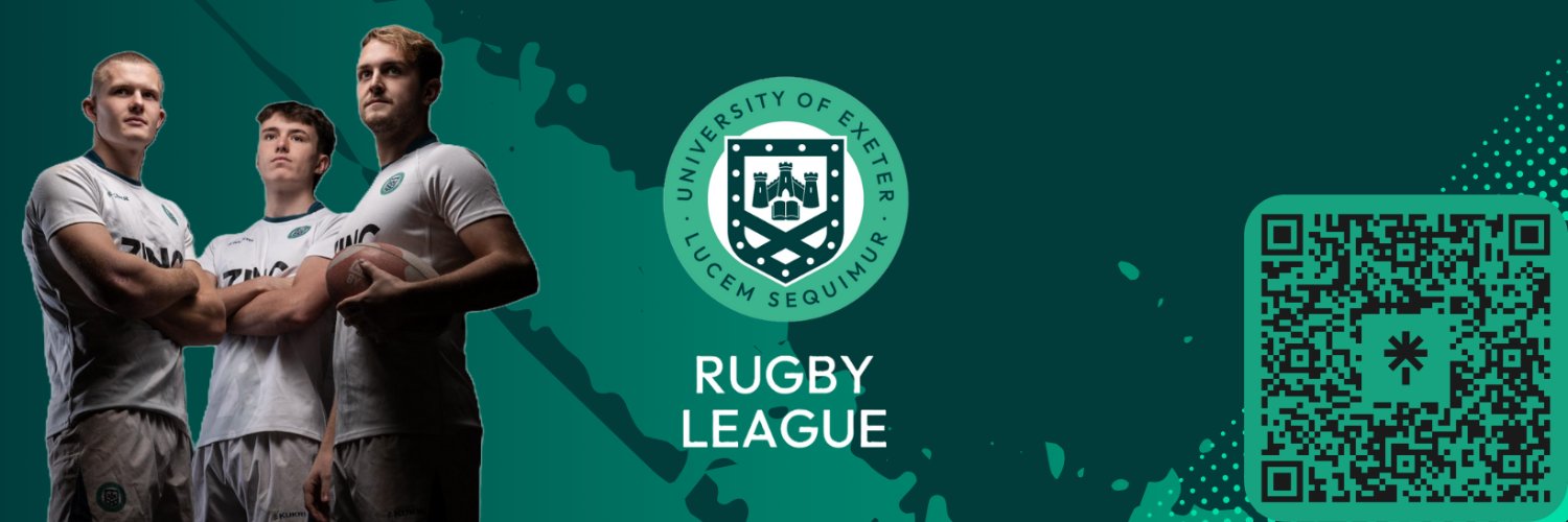University of Exeter Rugby League banner