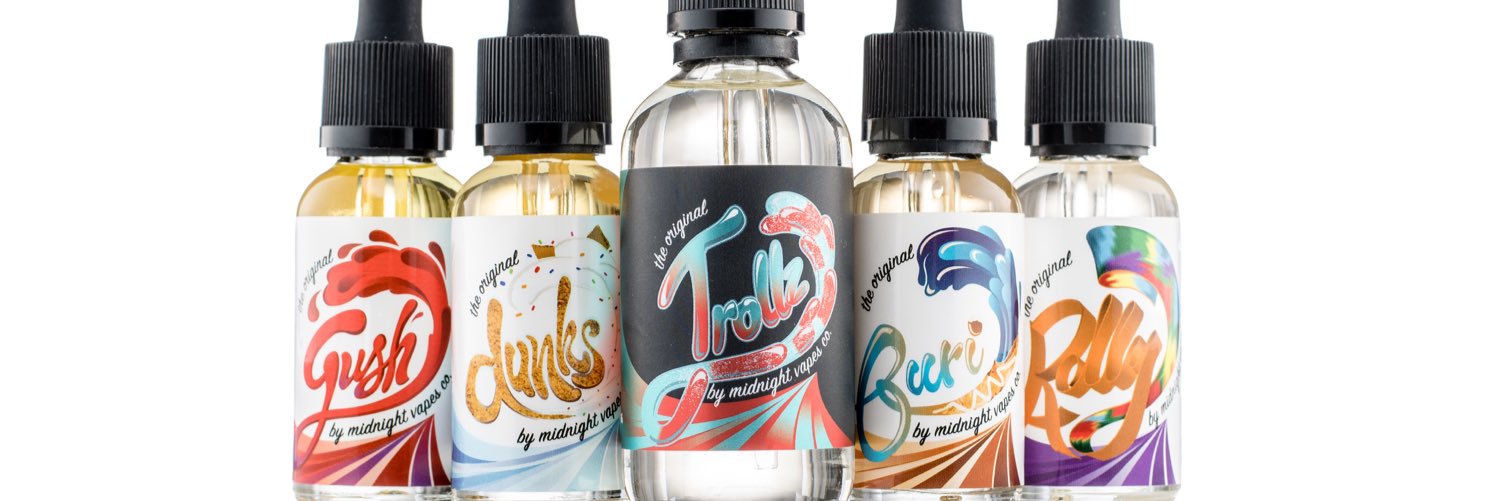 Midnight Vapes Co. banner