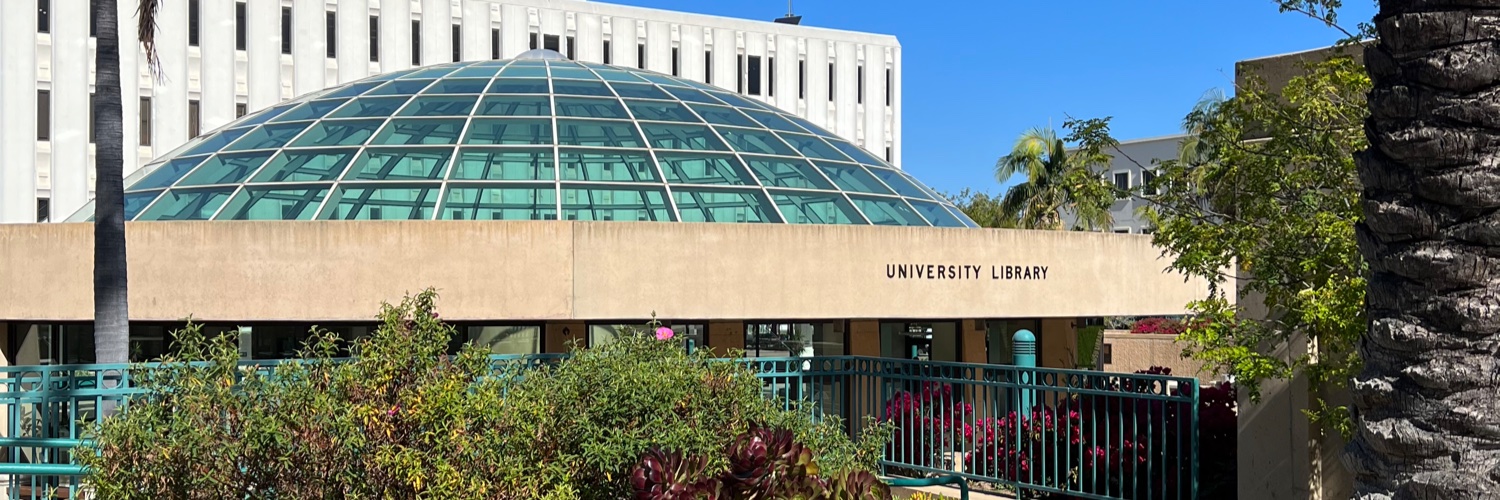 SDSU Library banner
