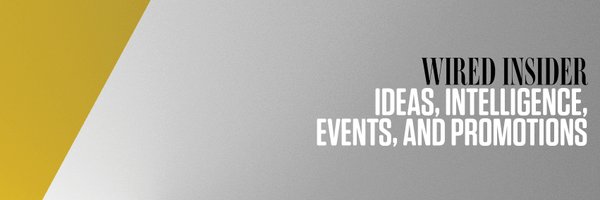 WIREDInsider Profile Banner