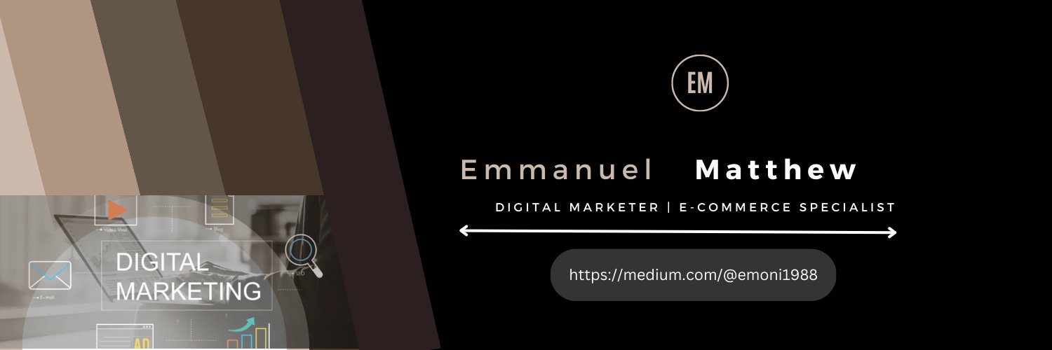 EcomEmmanuel's profile banner image