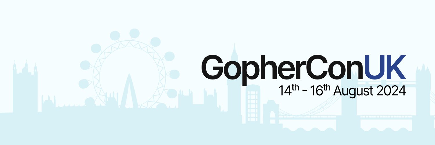 GopherCon UK Profile Banner