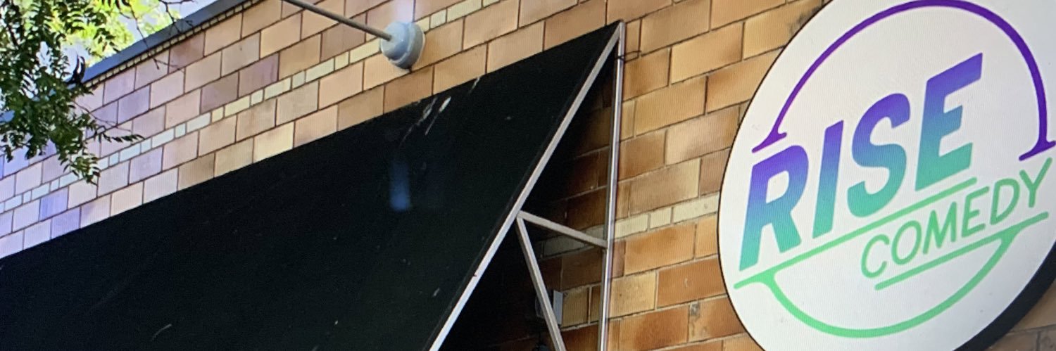 RISE Comedy banner