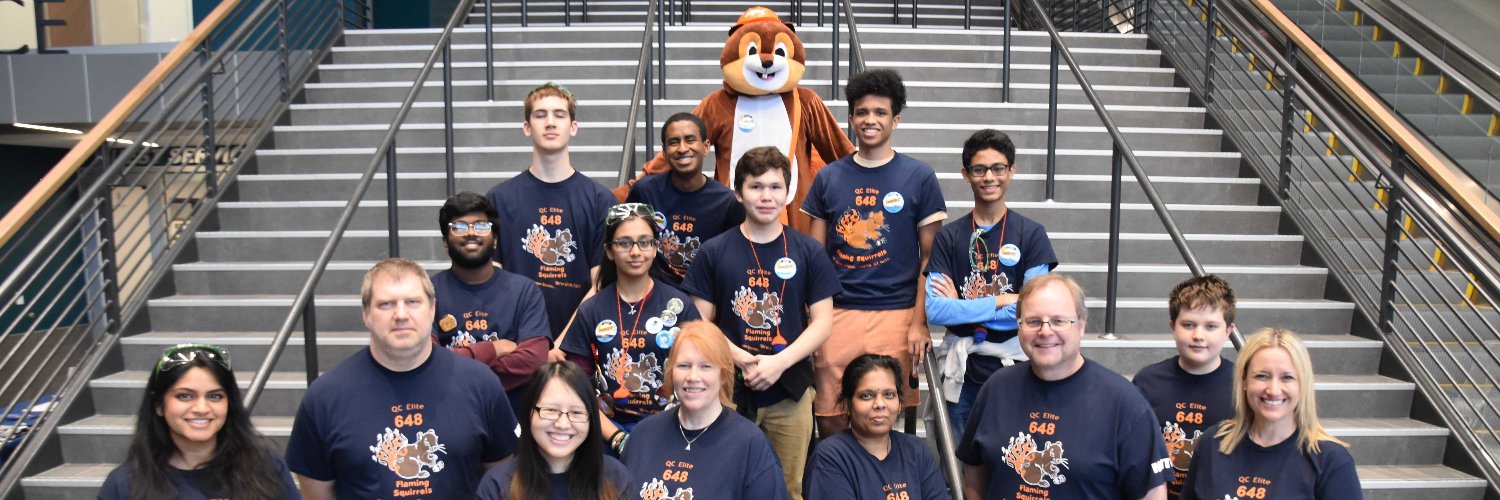QC Elite Team 648 - Flaming Squirrels banner