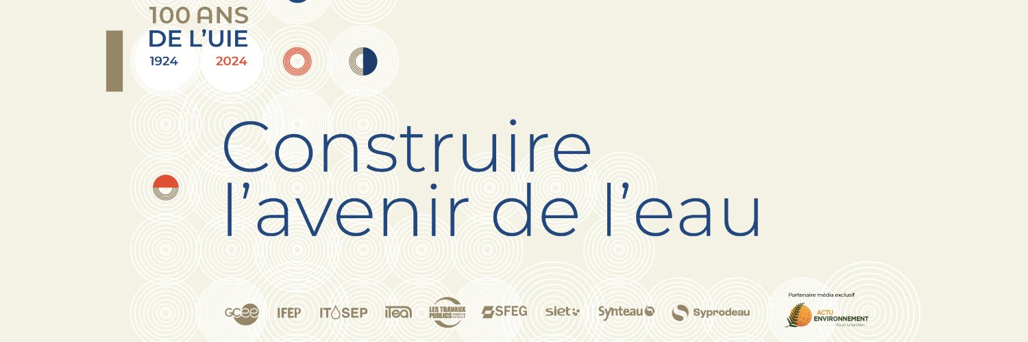 UIE - Union des Industries de l'eau banner