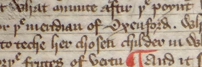 Medieval English banner