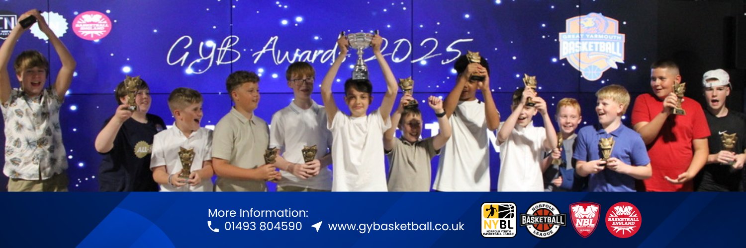 Great Yarmouth Basketball Club banner