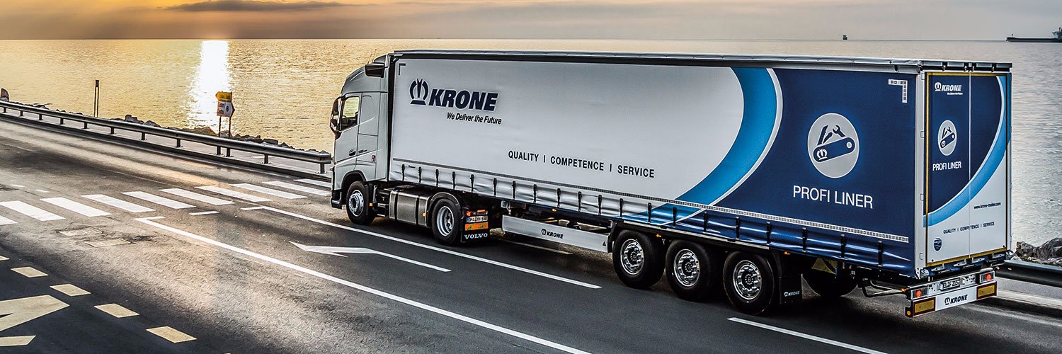 KRONE Trailer banner