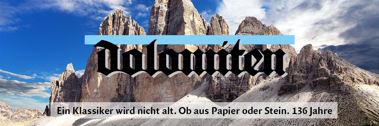 Dolomiten banner