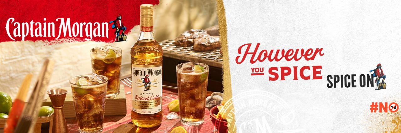 Captain Morgan banner