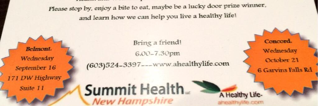 SummitHealthNH's profile banner image