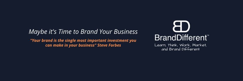 Bobby Richardson - Work, Think & “BrandDifferent" banner