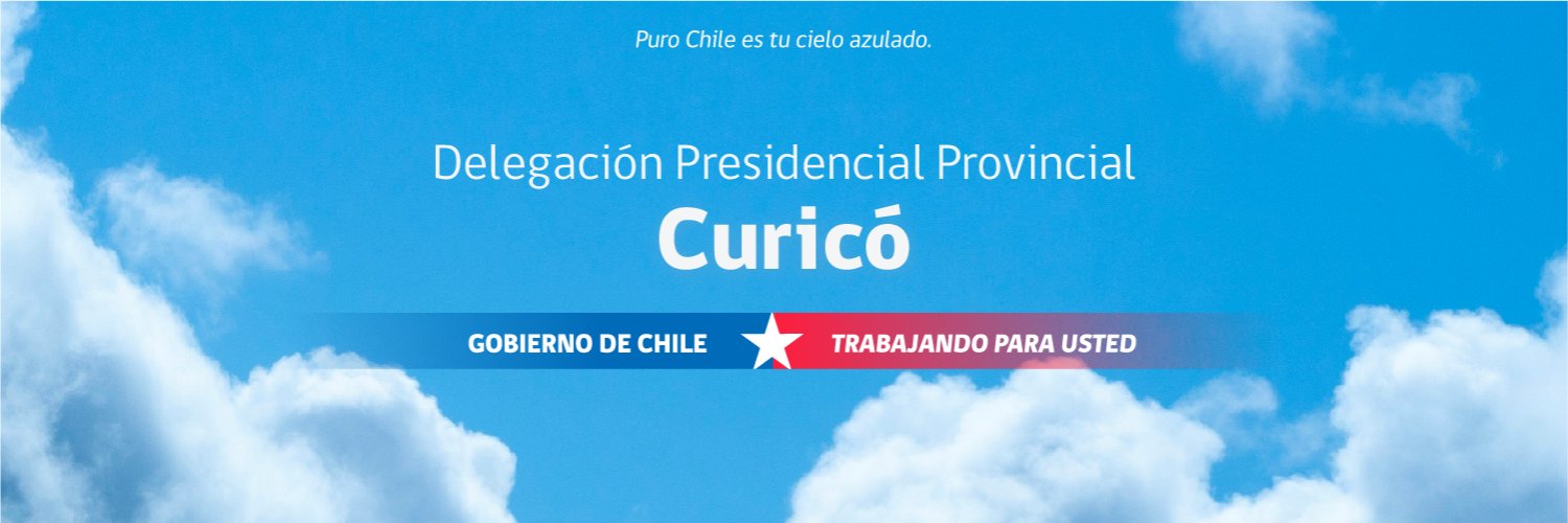 Delegación Presidencial Provincial de Curicó banner