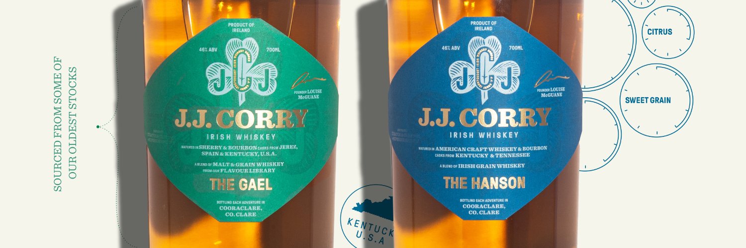 J.J. Corry Irish Whiskey banner