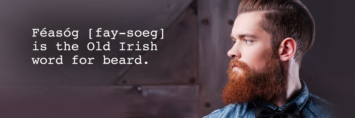 féasóg | beard banner