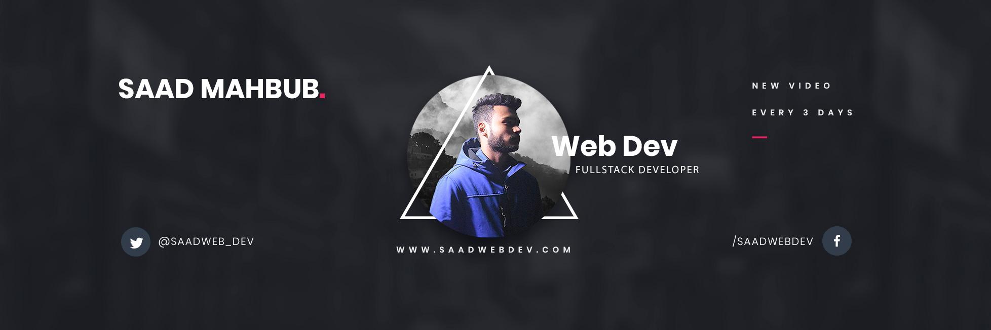 saadweb_dev's profile banner image