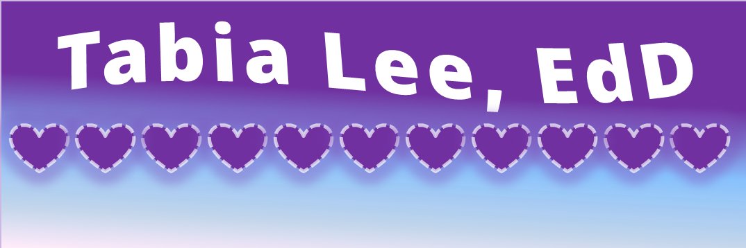 Tabia Lee, EdD banner