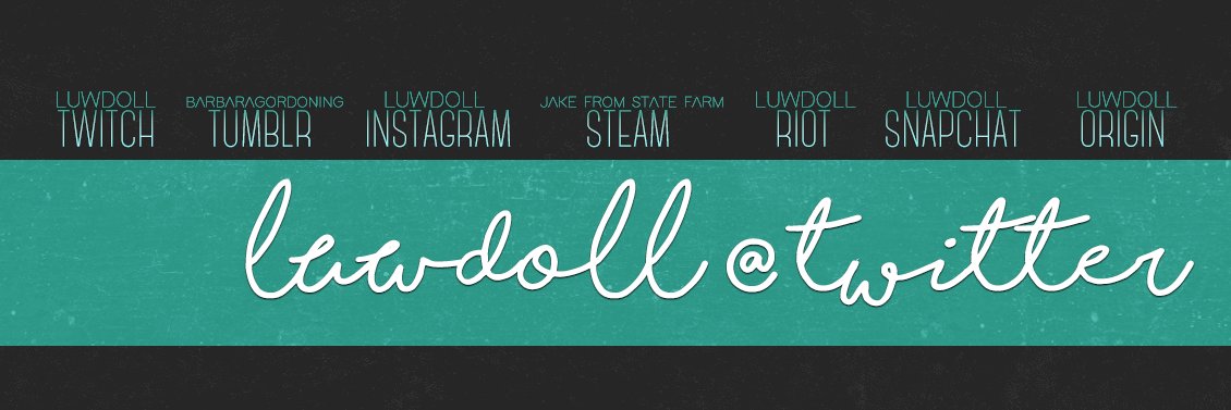 luwdoll's profile banner image