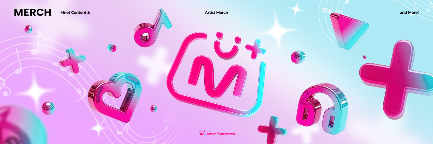 Mnet Plus Merch 엠넷플러스머치 banner