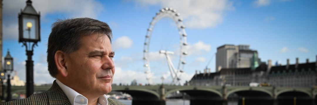 Andrew Bridgen's banner