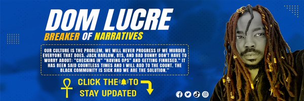Dom Lucre | Breaker of Narratives Profile Banner