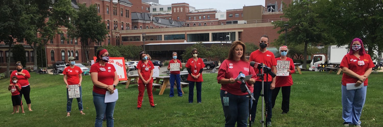 Maine Nurses/NNOC/NNU banner