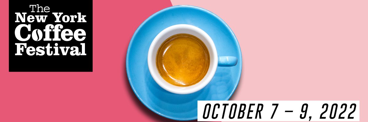 The New York Coffee Festival banner