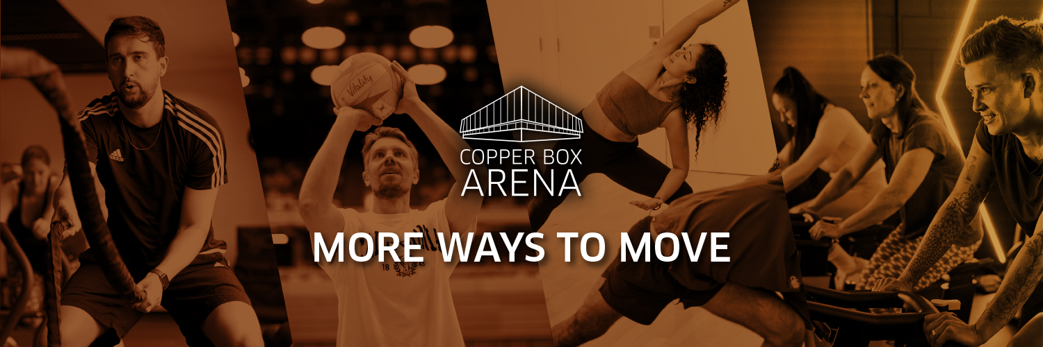 Copper Box Arena banner