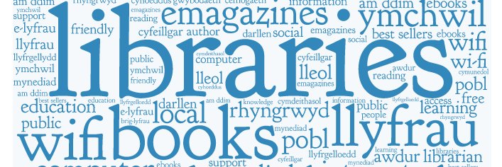 Torfaen Libraries banner