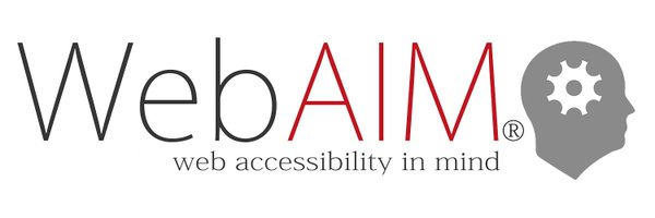 webaim Profile Banner
