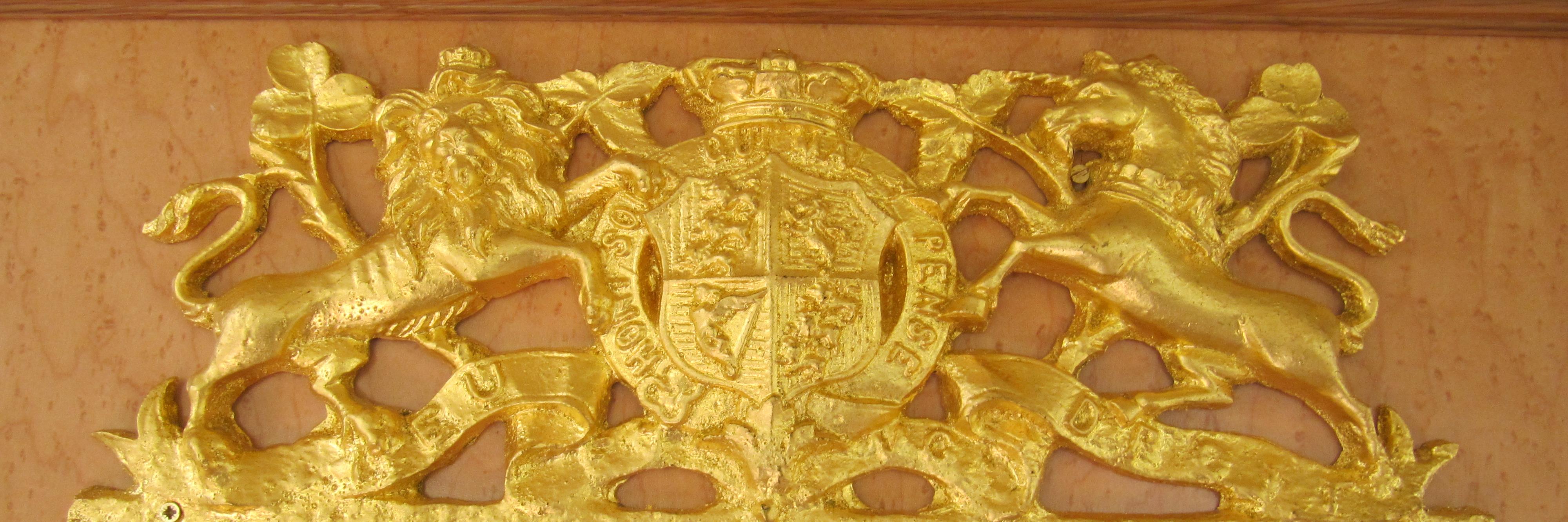 A Royal Heraldry banner