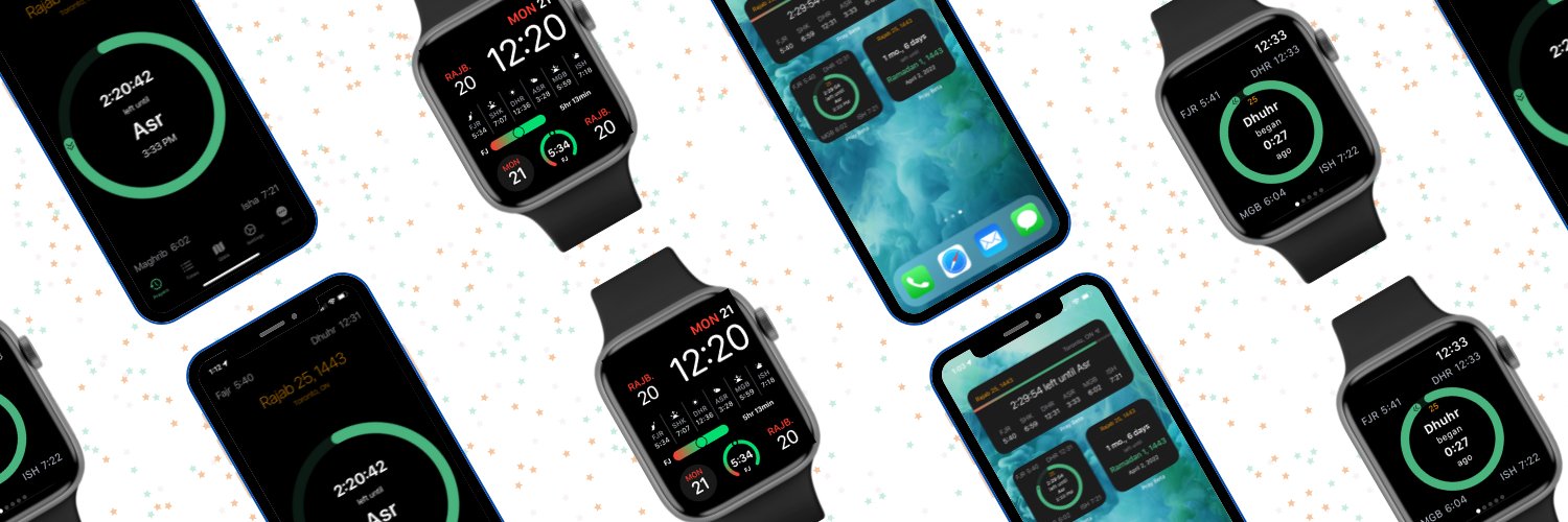 Pray Watch | Prayer Times for iOS banner